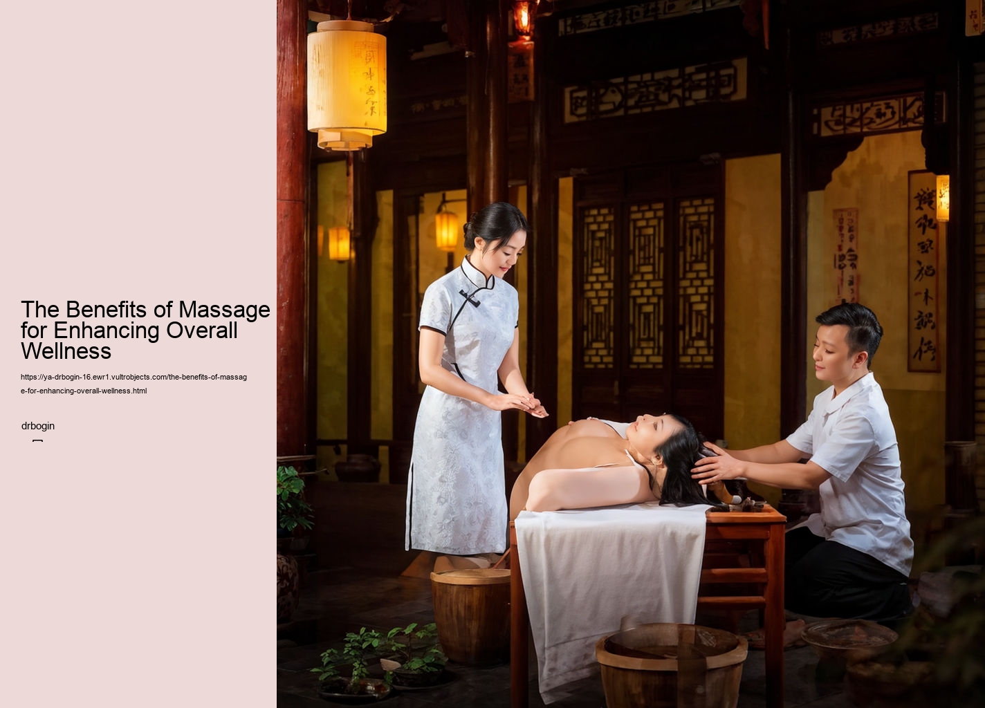 The Benefits of Massage for Enhancing Overall Wellness